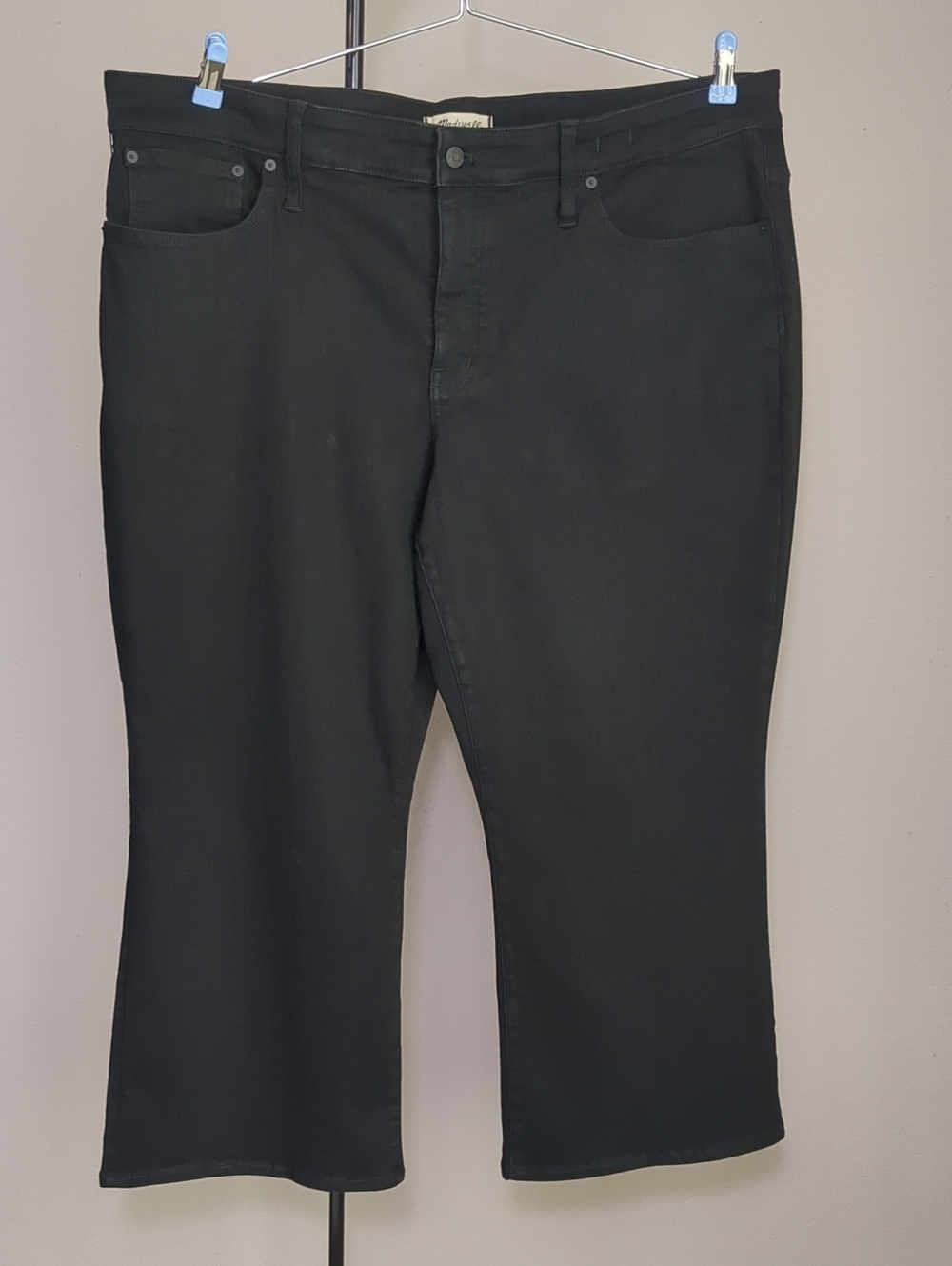 Madewell Mid Rise Kick Out Ankle Jean Plus Sz 22